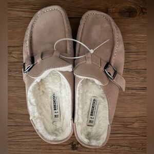 Birkenstock Buckley Shearling Nude